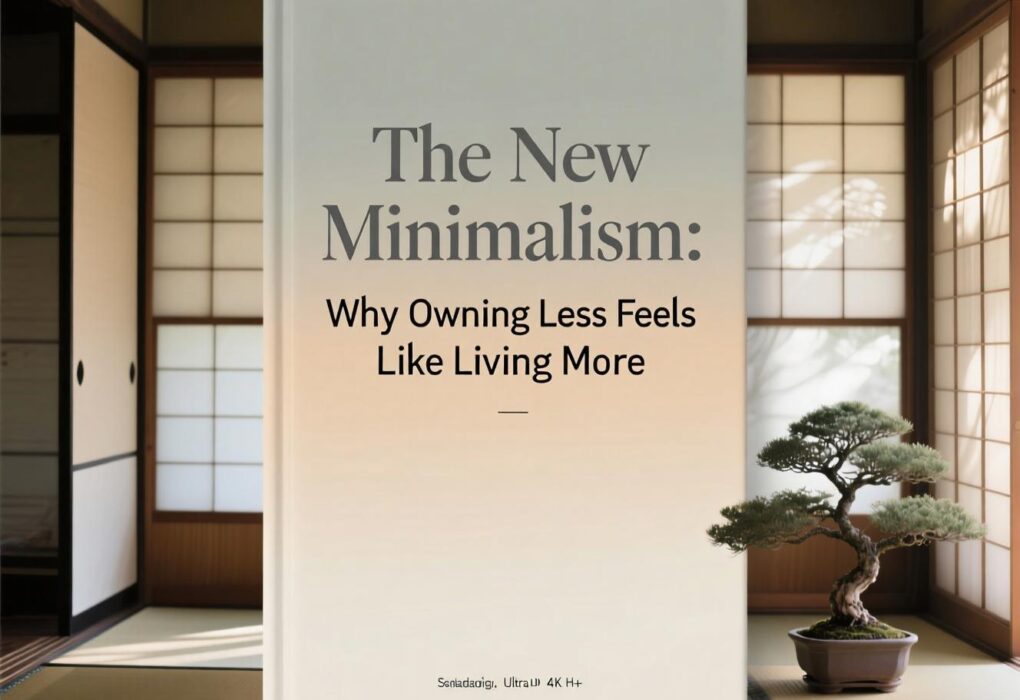 The New Minimalism: Why Owning Less Feels Like Living More