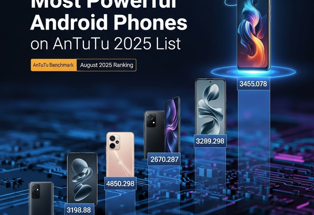 T‍​h‍e M‌ost P‌owerful Andr​oid Phones on AnTuT​u’s A‍ugust 20‌2‍5 Lis‍t